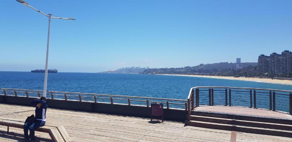 Departamento De Lujo Estacionamiento Privado Y Cocina Integral Apartman Vina del Mar Kültér fotó